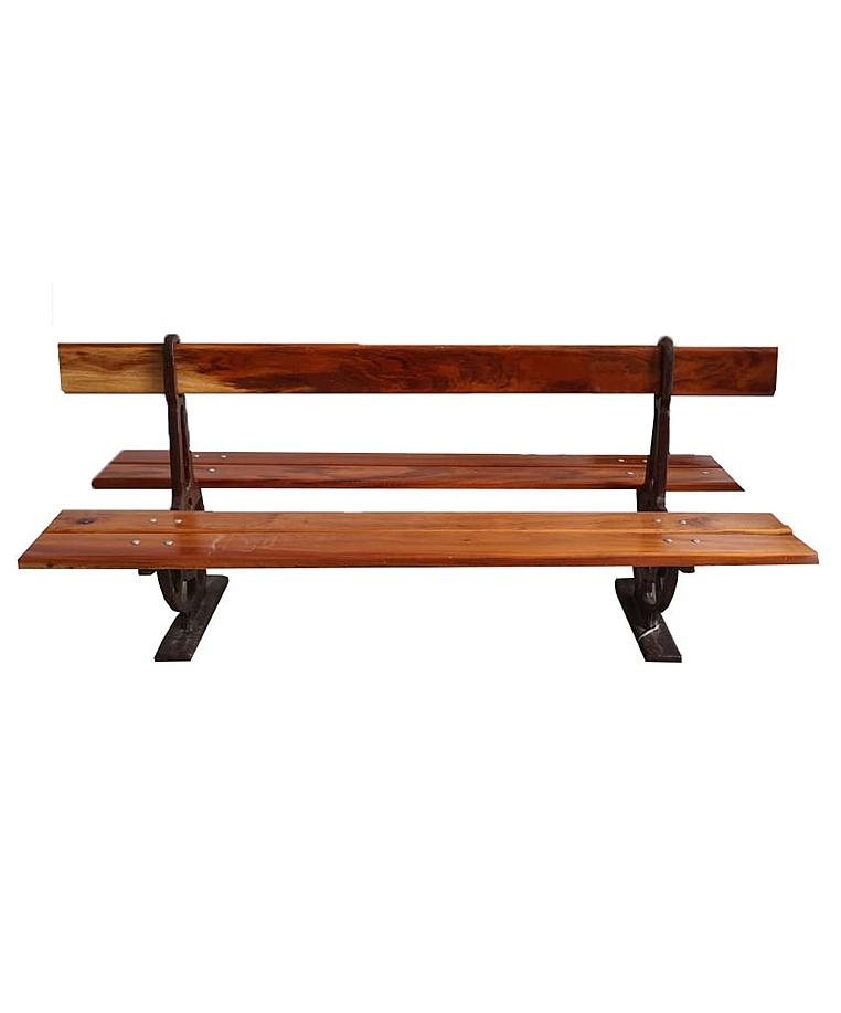 imagem do produto Banco de Ferro Fundido Estação Férrea 85cm VRFF276  Clássico e Durável