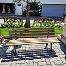 imagem do produto Banco Garden 3 Lugares 69cm VRFF287 Para Áreas Externas