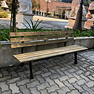 imagem do produto Banco Garden 3 Lugares 69cm - VRFF287