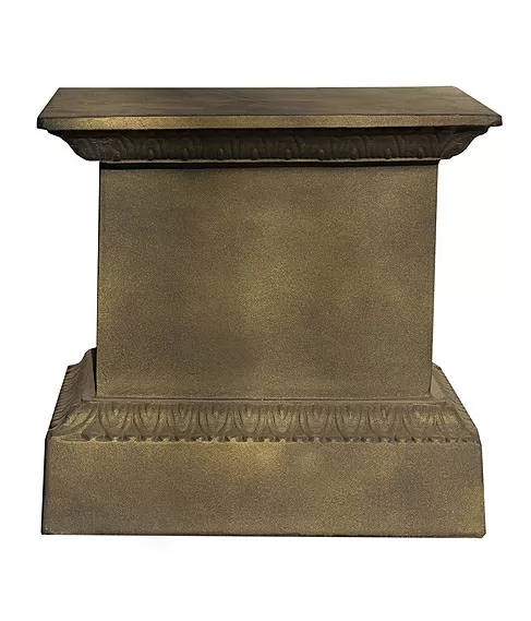 imagem de Base em Ferro Fundido 50cm VRFF243 Para Vasos e Decoração de Jardim 
