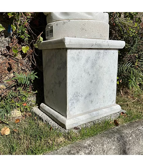 imagem de Base em M�rmore Branco 50cm - VRMP288A