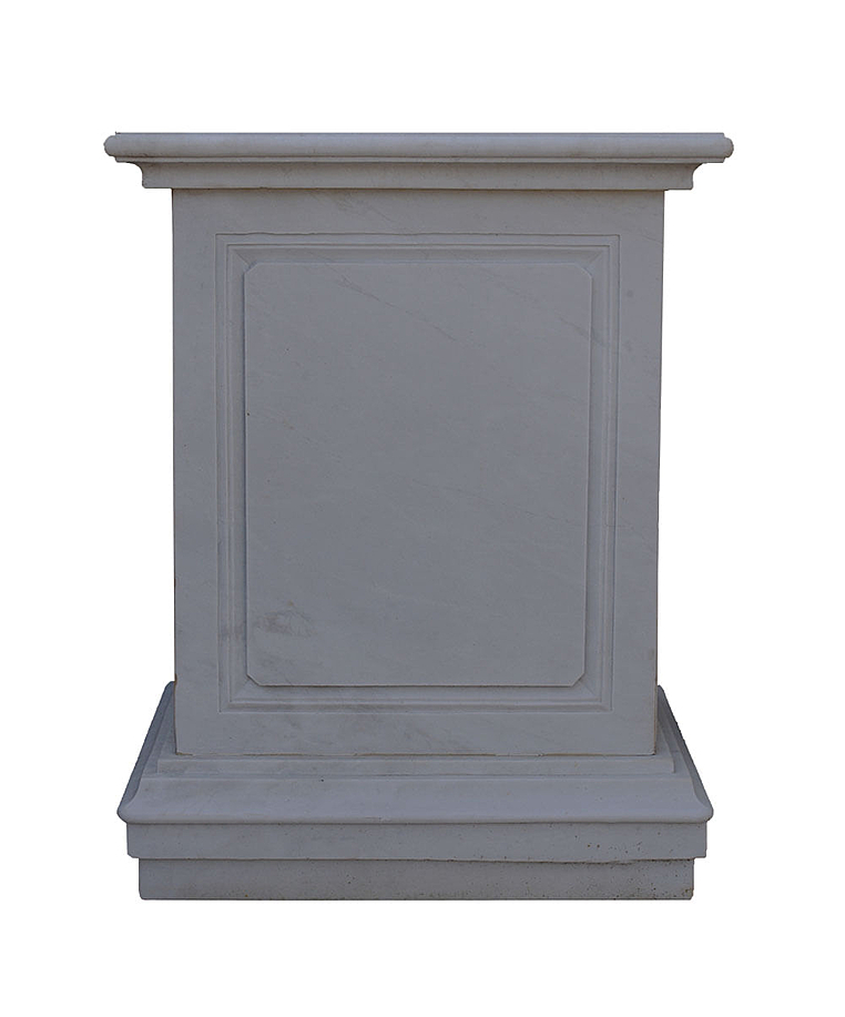 imagem do produto Base Grande em Mármore 80cm VRMP224 Para Esculturas e Projetos de Alto Padrão 