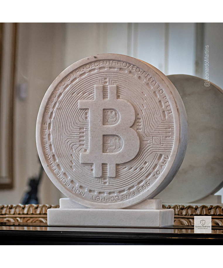 imagem do produto Bras�o Bitcoin 50cm - VRMP362