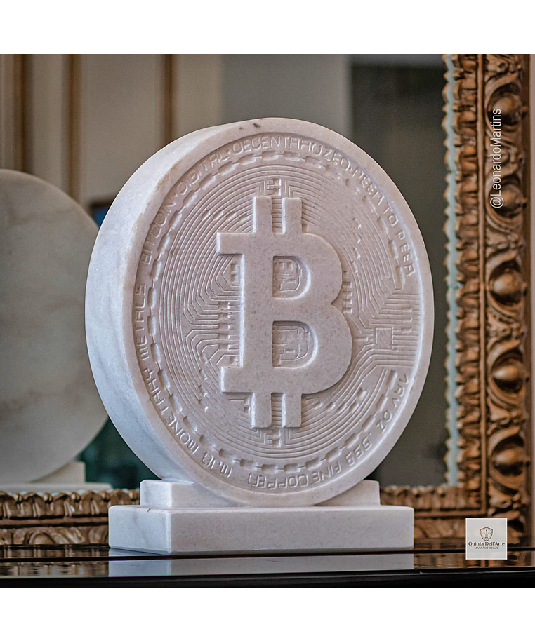 imagem do produto Bras�o Bitcoin 50cm - VRMP362