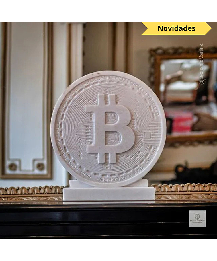imagem do produto Bras�o Bitcoin 50cm - VRMP362