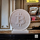 imagem do produto Bras�o Bitcoin 50cm - VRMP362
