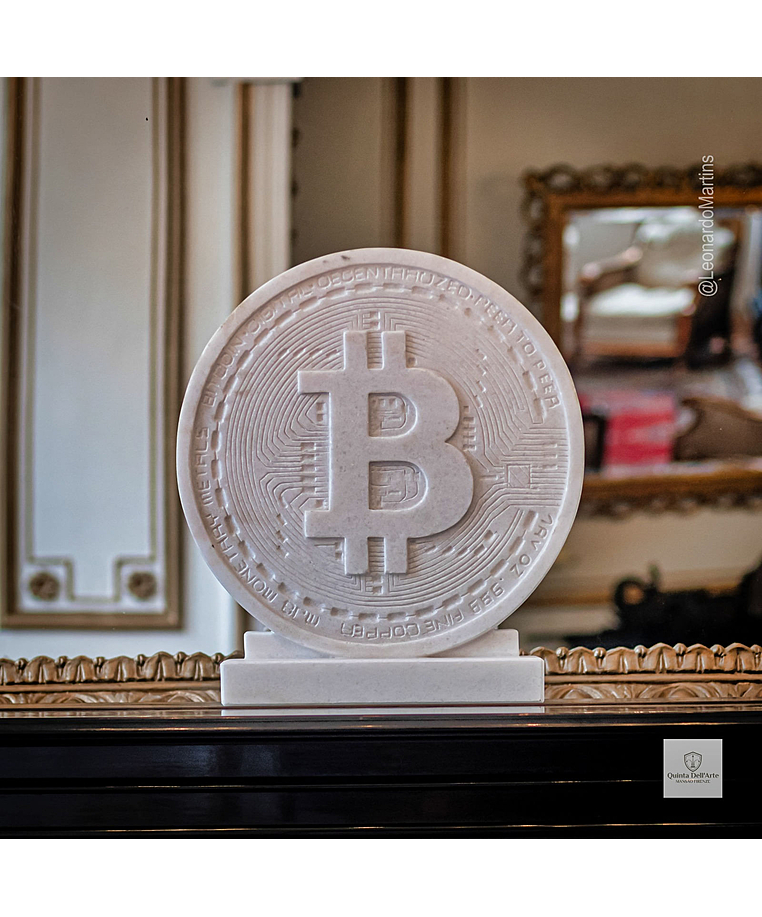 imagem do produto Bras�o Bitcoin 50cm - VRMP362