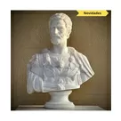 imagem do produto Busto Cosme I de Médici em Mármore Branco 80cm BMP082 Poder e Renascença