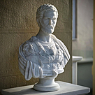 imagem do produto Busto Cosme I de M�dici M�rmore Branco 80cm - BMP082