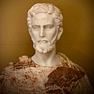 imagem do produto Busto Cosme I de M�dici M�rmore Rosso 80cm - BMP082C