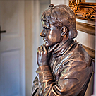 imagem do produto Busto de Bronze Helena Blavatsky 90cm BBZ076 Escultura Artística Monumental 