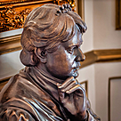 imagem do produto Busto de Bronze Helena Blavatsky 90cm BBZ076 Escultura Artística Monumental 