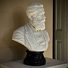 imagem do produto Busto Dom Pedro II M�rmore Branco 70cm - BMP084