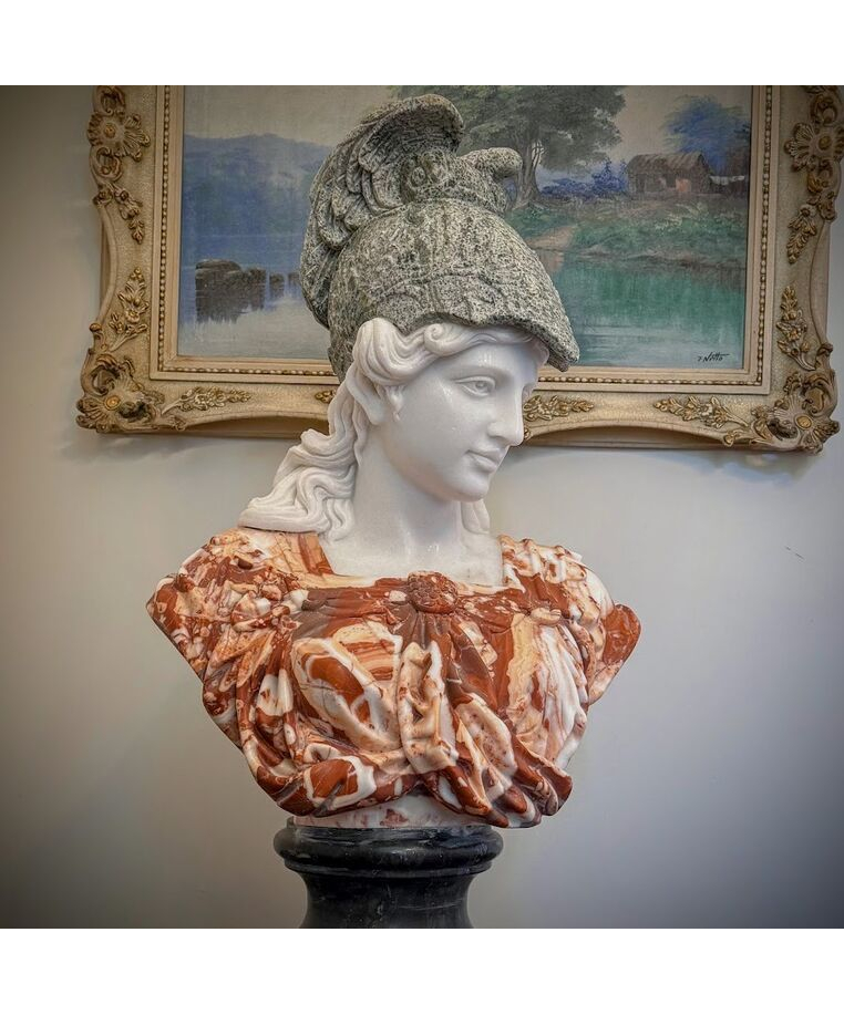 imagem do produto Busto em M�rmore Atena 83cm - BMP029
