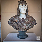 imagem do produto Busto em M�rmore de H�rcules VII 83cm - BMP043