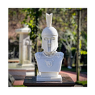 imagem do produto Busto Espartano em Mármore Branco 82cm BMP072 Força e Honra