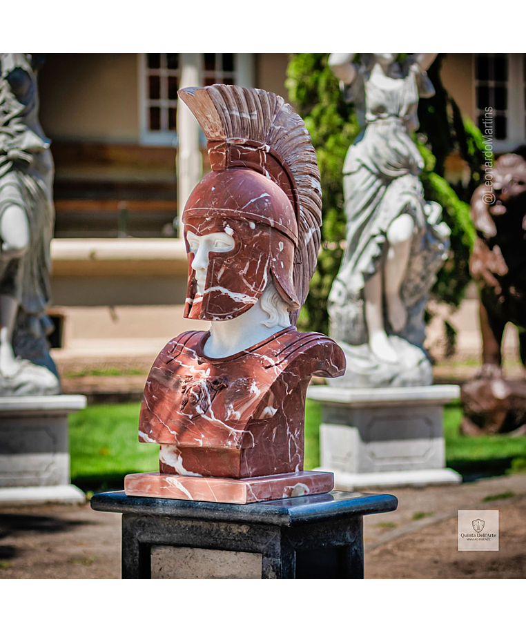 imagem do produto Busto Espartano M�rmore 82cm - BMP074
