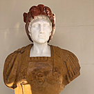 imagem do produto Busto Hércules B 75cm BMP020 Força e Imponência Clássica