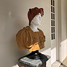 imagem do produto Busto Hércules B 75cm BMP020 Força e Imponência Clássica