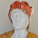 imagem do produto Busto Hércules B 75cm BMP020 Força e Imponência Clássica