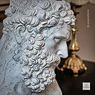imagem do produto Busto Hércules em Mármore 50cm BMP081C