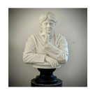 imagem do produto Busto Helena Blavatsky em M�rmore Branco 90cm - BMP079