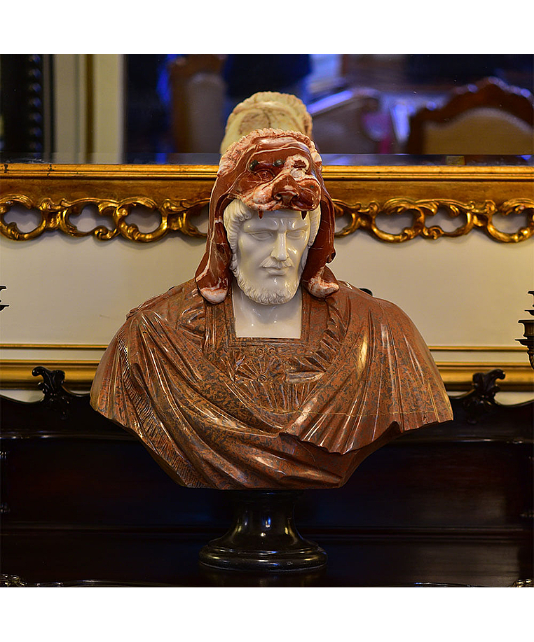 imagem do produto Busto Hercules A 80cm  - BMP019