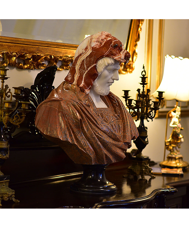 imagem do produto Busto Hercules A 80cm  - BMP019