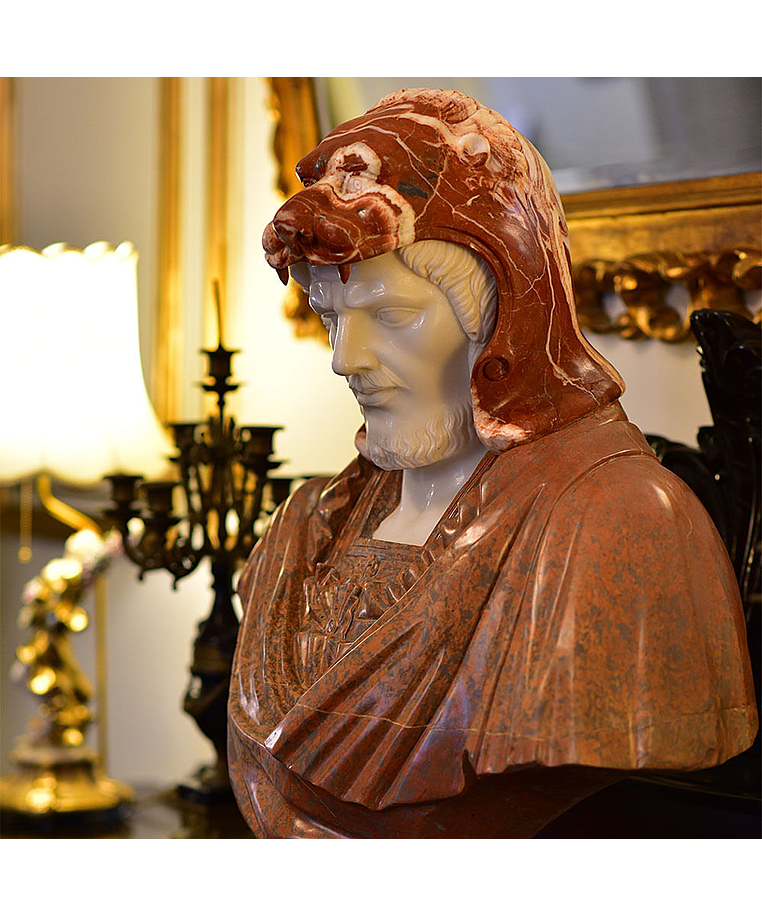 imagem do produto Busto Hercules A 80cm  - BMP019