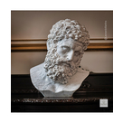 imagem do produto Busto H�rcules em M�rmore Carrara 50cm - BMP081C
