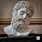 imagem do produto Busto H�rcules em M�rmore Carrara 50cm - BMP081C