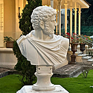 imagem do produto Busto Imperador Caracala 100cm - BMP048