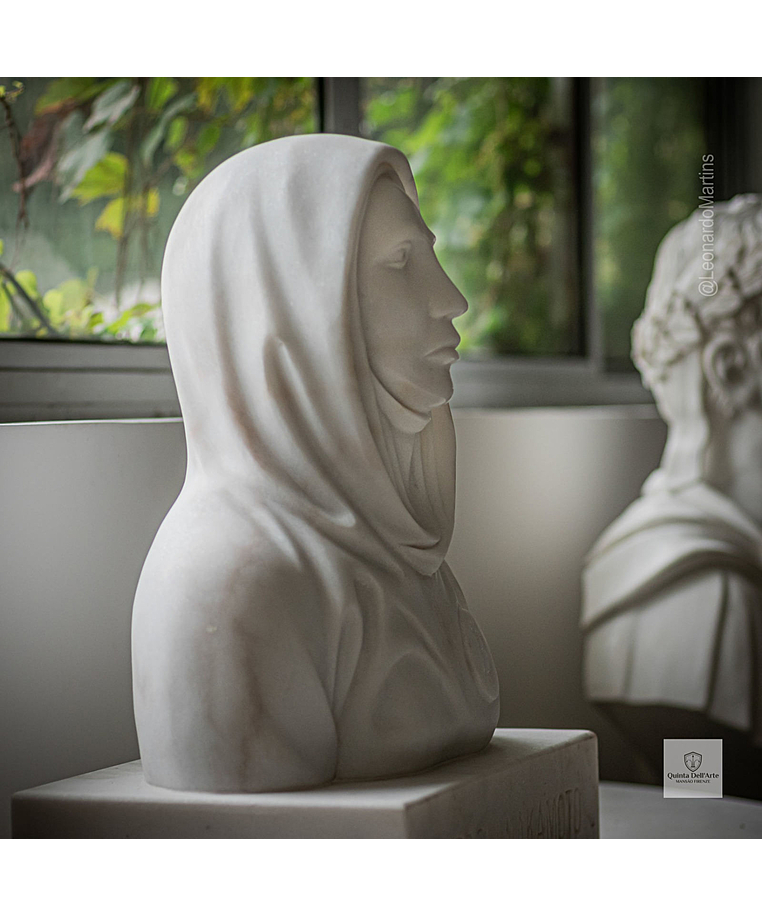 imagem do produto Busto Satoshi Nakamoto 50cm BMP080 Inovação e Exclusividade
