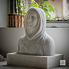 imagem do produto Busto Satoshi Nakamoto 50cm - BMP080