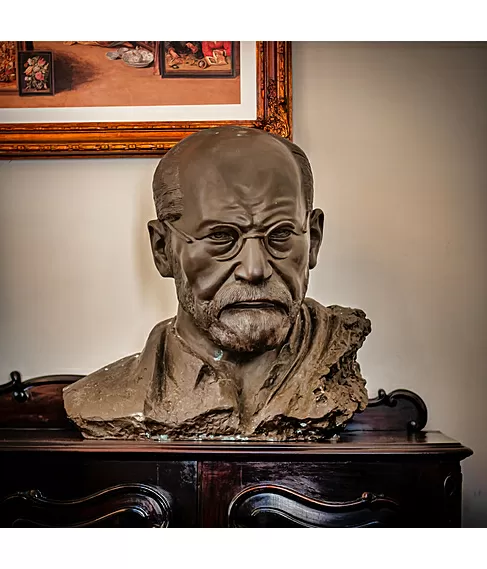imagem de Busto Sigmund Freud em Bronze 60cm - BBZ077
