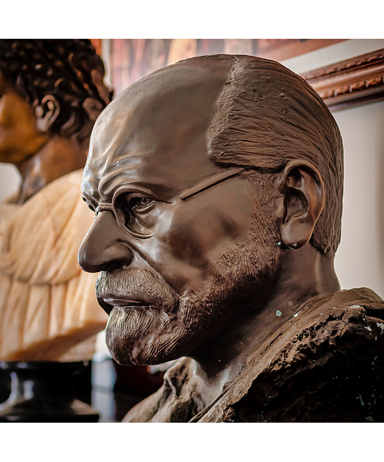 imagem do produto Busto Sigmund Freud em Bronze 60cm - BBZ077