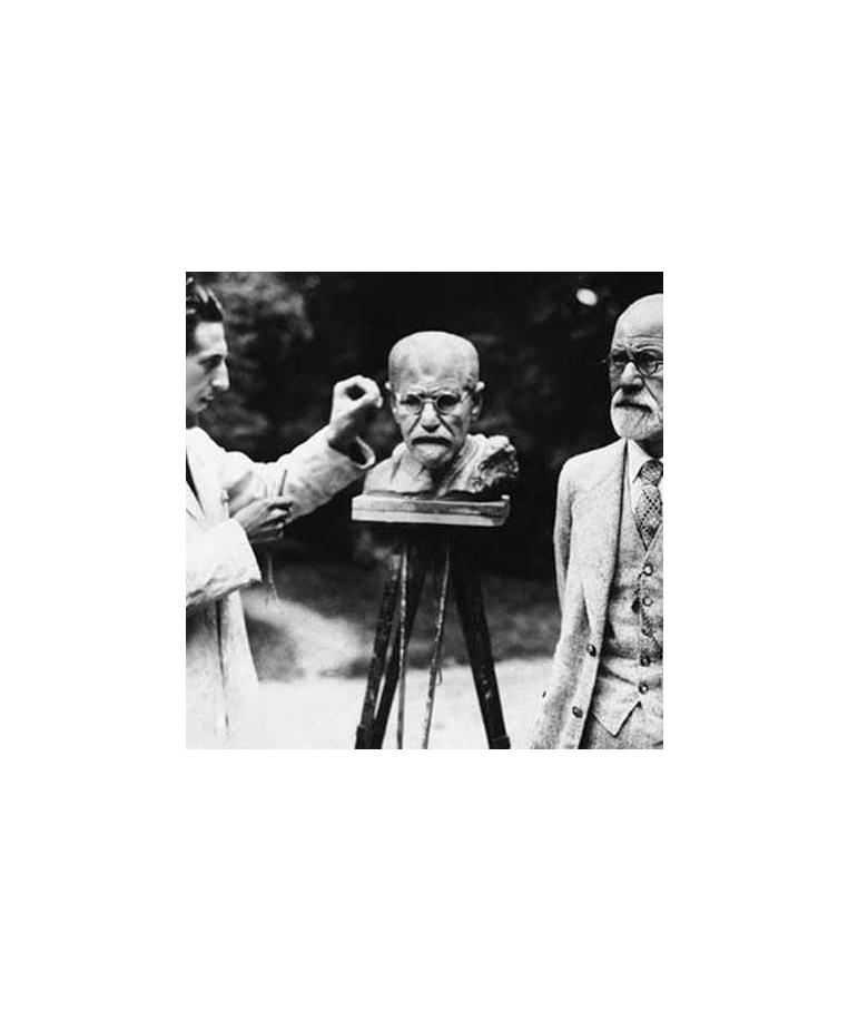 imagem do produto Busto Sigmund Freud em Bronze 60cm - BBZ077