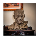 imagem do produto Busto Sigmund Freud em Bronze 60cm - BBZ077