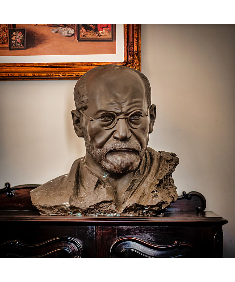 imagem do produto Busto Sigmund Freud em Bronze 60cm - BBZ077