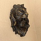 imagem do produto Cara de Leão em Bronze Fundido VRBZ322
