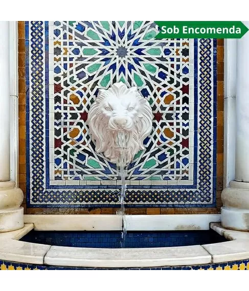 imagem de Cara de Le�o Ferro 30cm - VRF064