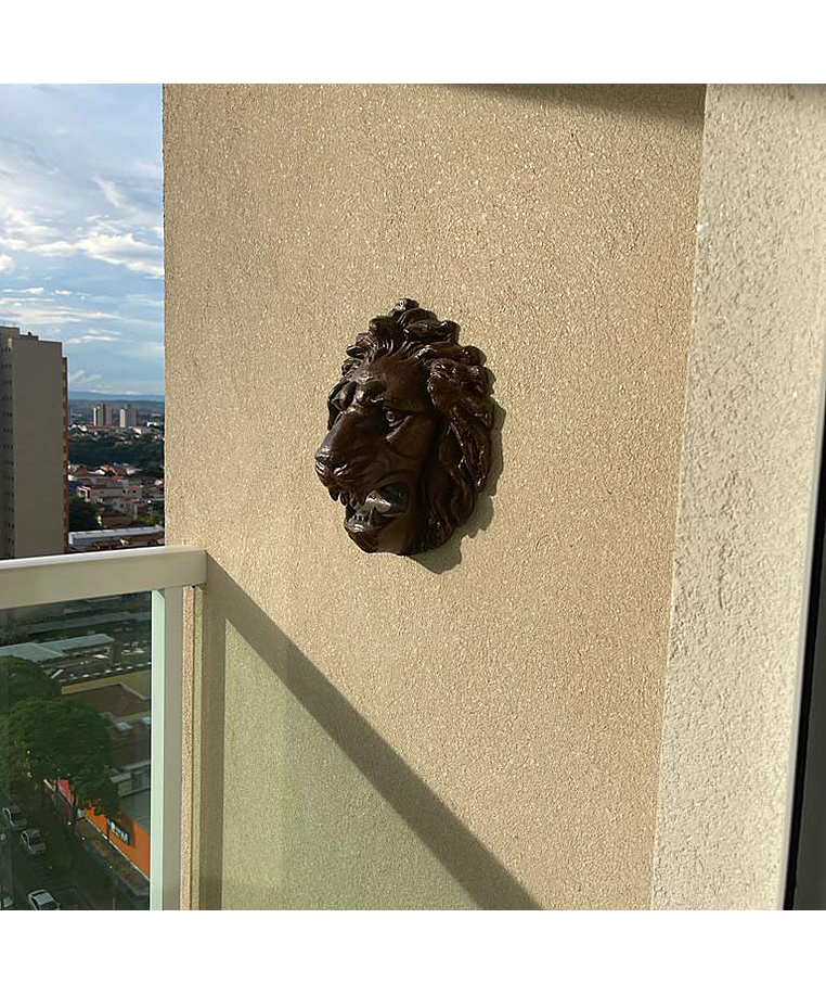 imagem do produto Cara de Le�o Ferro 30cm - VRF064
