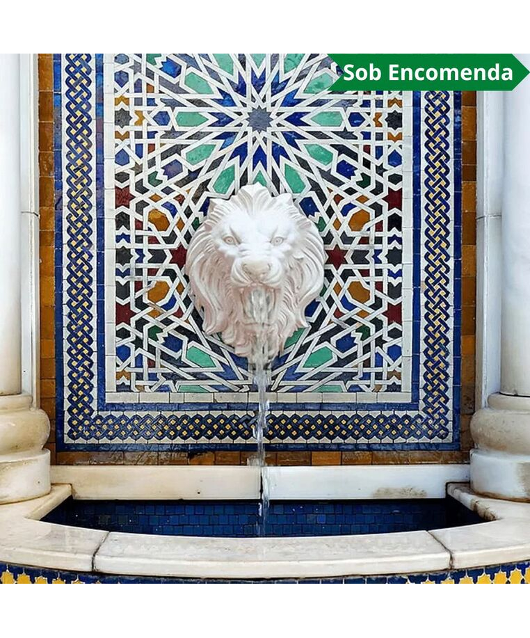 imagem do produto Cara de Le�o Ferro 30cm - VRF064