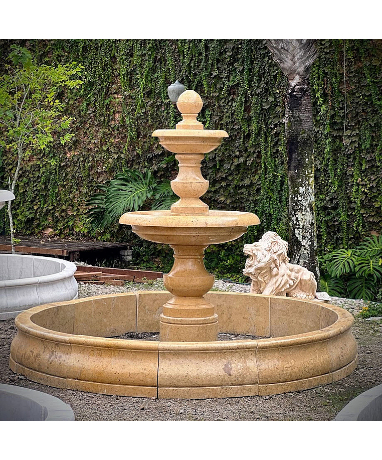 imagem do produto Chafariz 2 Pratos M�rmore Red 210cm - FMP382