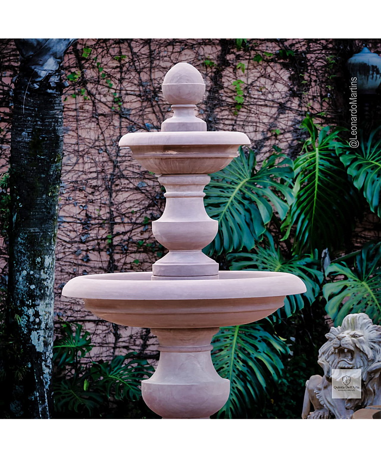 imagem do produto Chafariz 2 Pratos M�rmore Red 210cm - FMP382