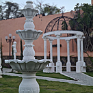 imagem do produto Chafariz 3 Pratos 200cm para Lago M�rmore Branco - FMP178