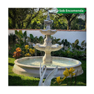 imagem do produto Chafariz 3 Pratos 240cm M�rmore Branco - FMP199