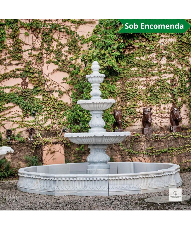 imagem do produto Chafariz 3 Pratos com Lago 250cm - FMP211
