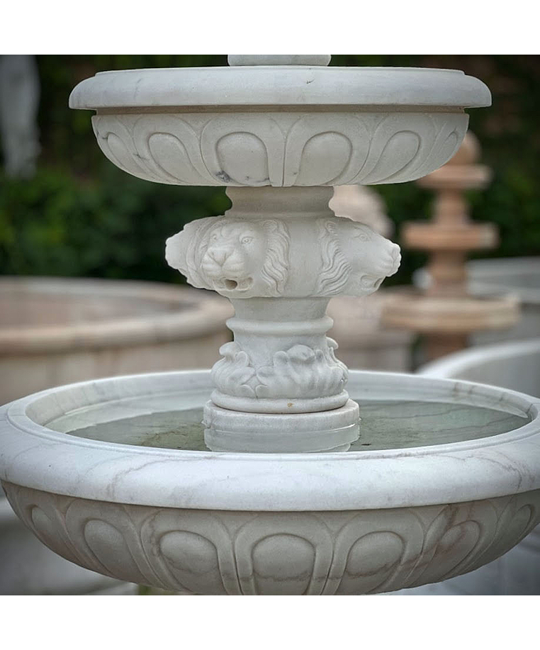 imagem do produto Chafariz Andaluzia em M�rmore Branco 165cm - FMP237