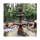 imagem do produto Chafariz de Ferro Fundido 3 Pratos Quinta DellArte 230cm - FF154 Elegância para Jardins 